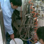 科技廠模溫機管路清洗